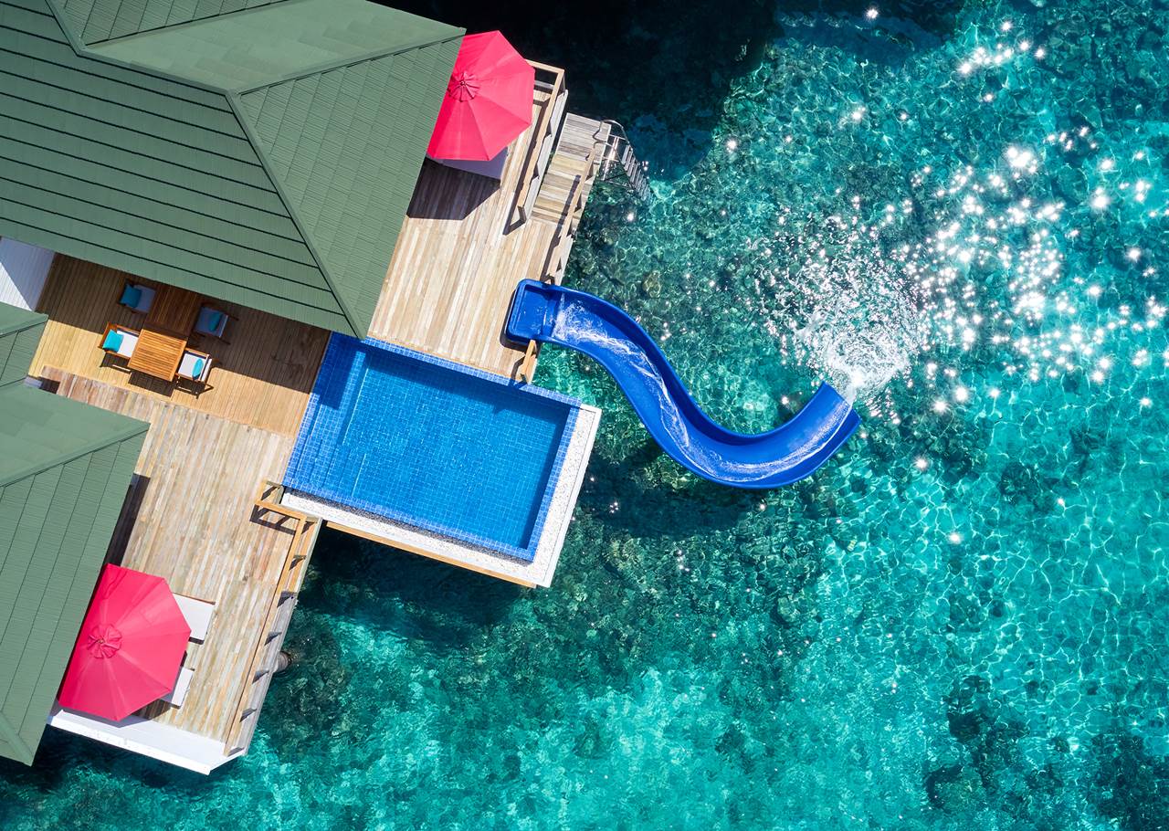 Мальдивы, Север-Нуну, Siyam World 5*: Two-Bedroom Lagoon Villa with Pool + Slide
