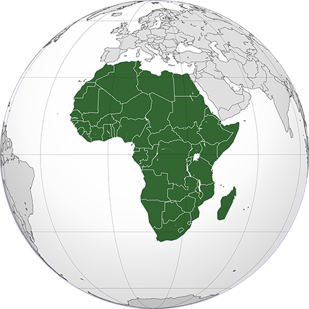 Африканский континент, АфрикаАвторство: Martin23230. Собственная работа, CC BY-SA 3.0, https://commons.wikimedia.org/w/index.php?curid=7121081