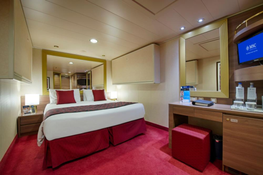 MSC Divina: Каюта без окна Deluxe Fantastica (IR1) палубы 5, 8, 9, 10