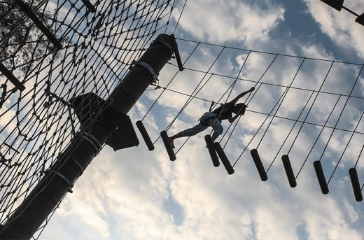 Верёвочный городок Aventura Parks / ОАЭ / Дубай