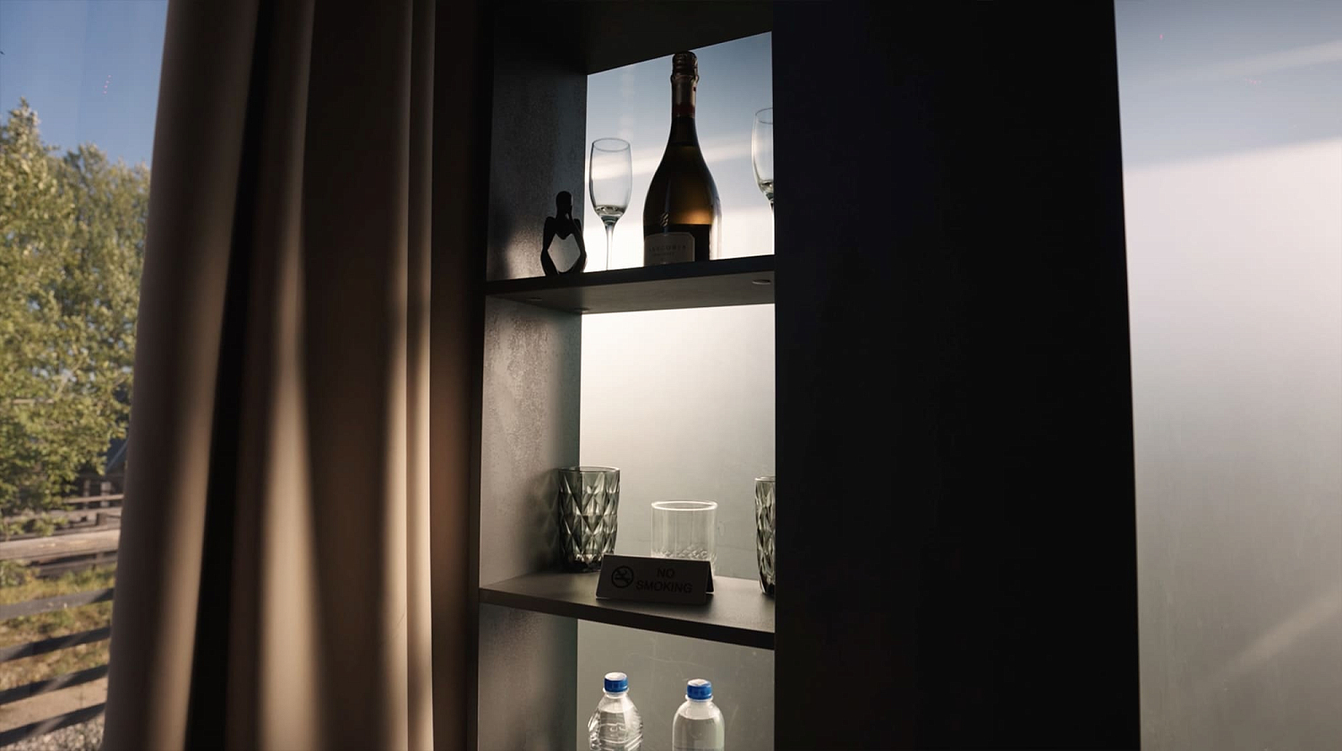 Резиденция "Cеверное сияние" / Мурманская область / 19 км от Мурманска