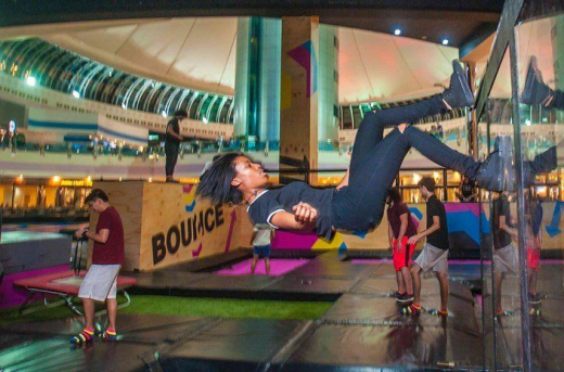 Батутный парк Bounce Abu Dhabi в Marina Mall / ОАЭ / Абу Даби