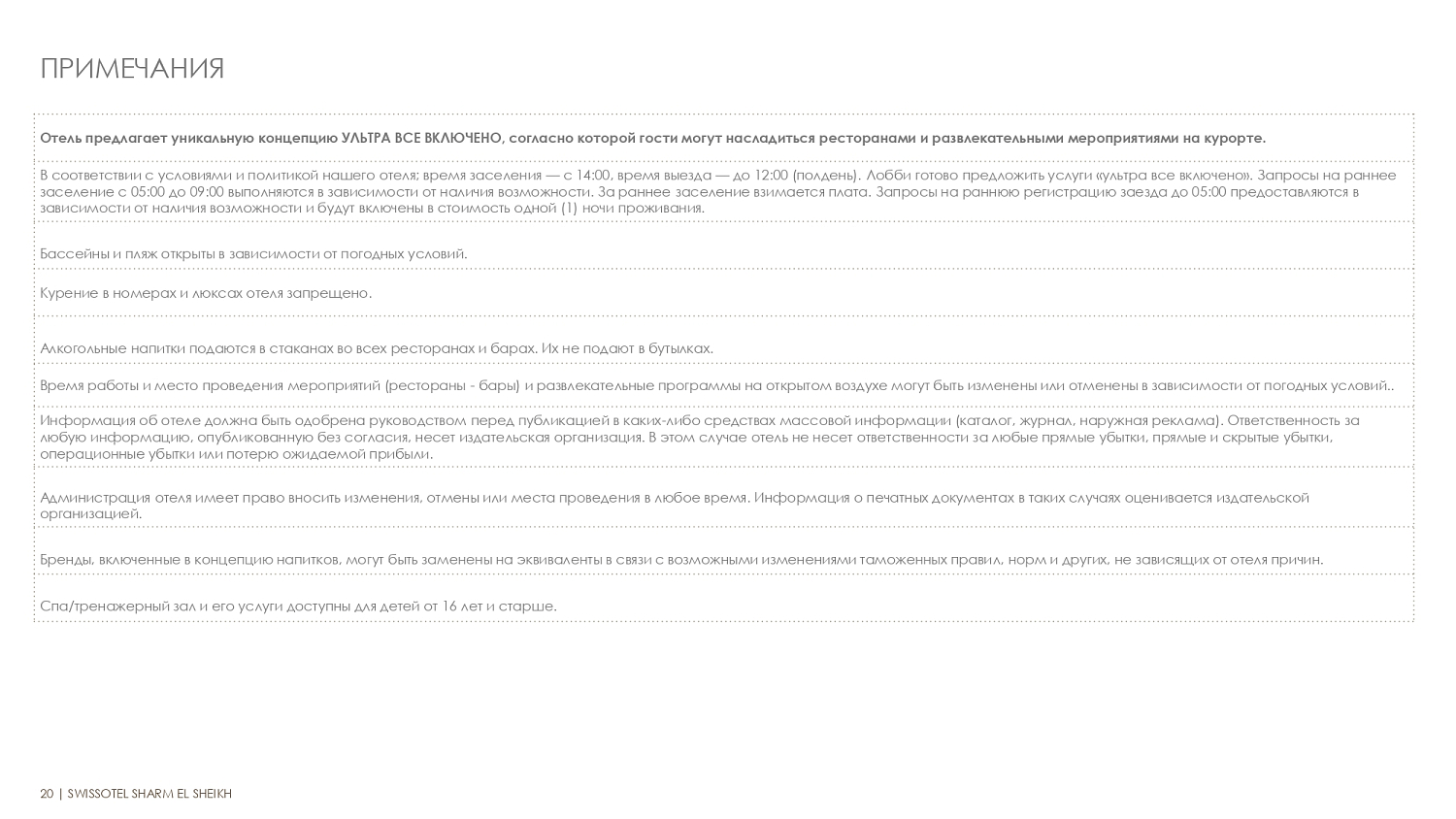 Swissotel Sharm El Sheikh Managed By Rixos 5* / Египет / Шарм-эль-Шейх / Наама Бэй (центр)