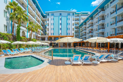 Blue Star 4* / Турция / Аланья-центр-1 (пляж Клеопатры)