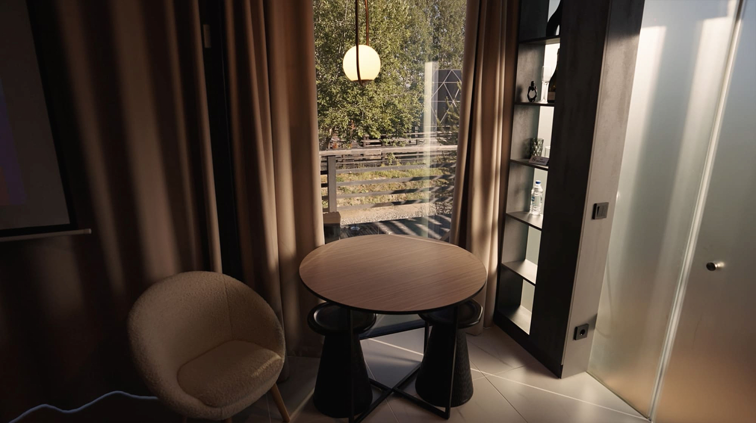 Резиденция "Cеверное сияние" / Мурманская область / 19 км от Мурманска