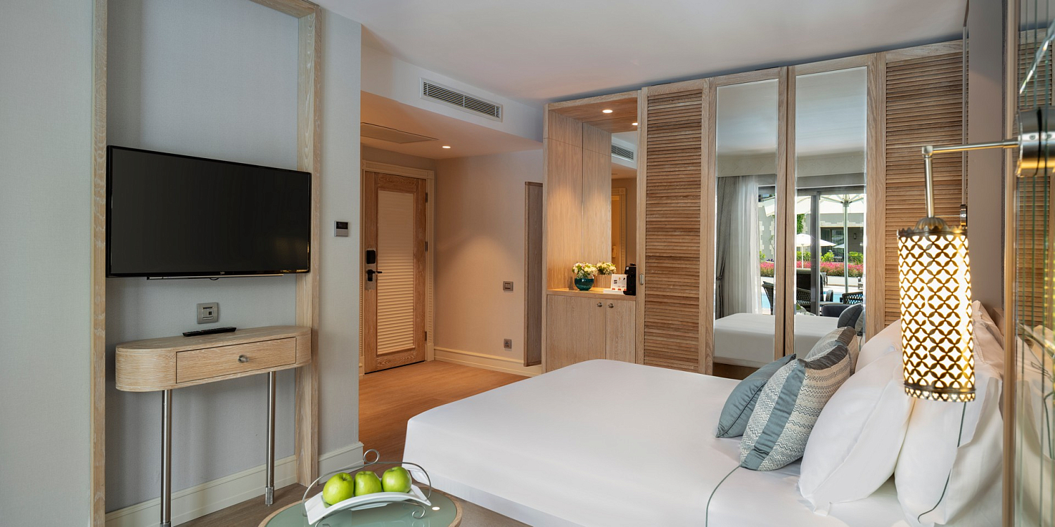 Турция, Белек, Ela Excellence Resort Belek 5*:  Lake house swim-up suite в зоне Lake Houses (на 1-м или 2-м эт)