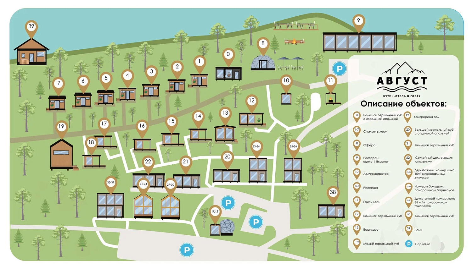 Август 4* бутик-отель, глэмпинг / Россия / Горный Алтай / Бирюзовая Катунь