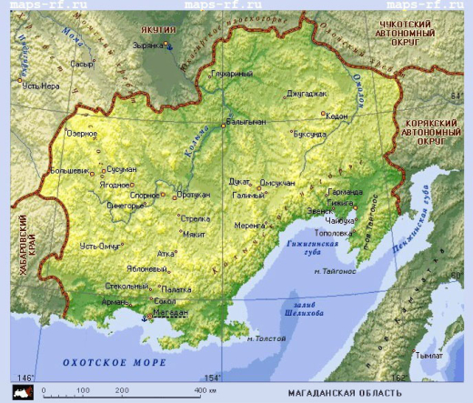 Магаданская область (Магадан) / ДАЛЬНИЙ ВОСТОК