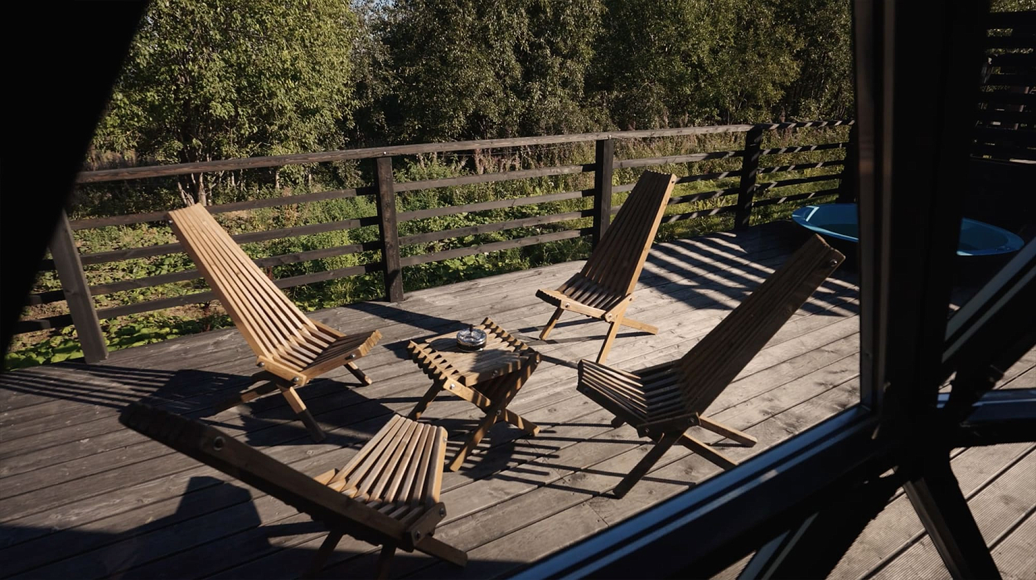 Резиденция "Cеверное сияние" / Мурманская область / 19 км от Мурманска