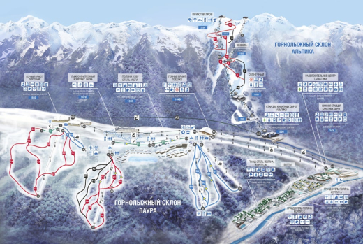 горнолыжные курорты, отдых в горах