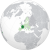 Авторство: Rob984. Derived from File:Germany on the globe (Germany centered).svg, CC BY-SA 3.0, https://commons.wikimedia.org/w/index.php?curid=33933088
