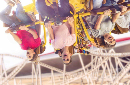 Тематический парк Ferrari World Abu Dhabi  / ОАЭ / Абу Даби / о. Яс