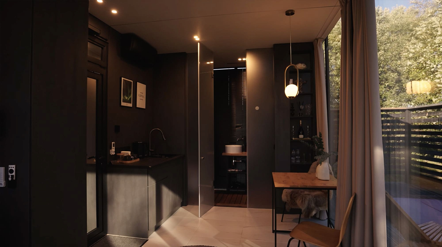 Резиденция "Cеверное сияние" / Мурманская область / 19 км от Мурманска