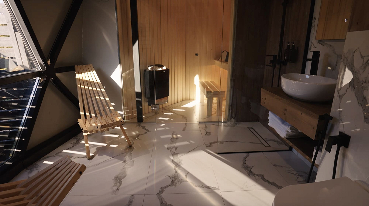 Резиденция "Cеверное сияние" / Мурманская область / 19 км от Мурманска