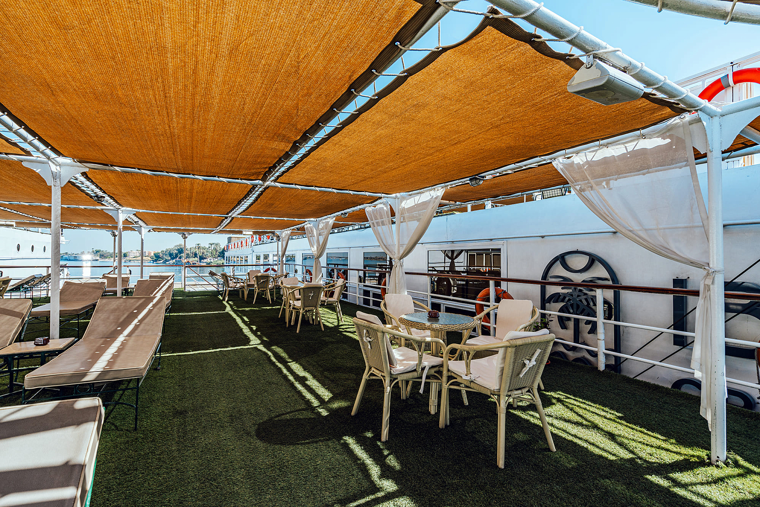 Т/х Jaz Al Qassida / Круизы по Нилу