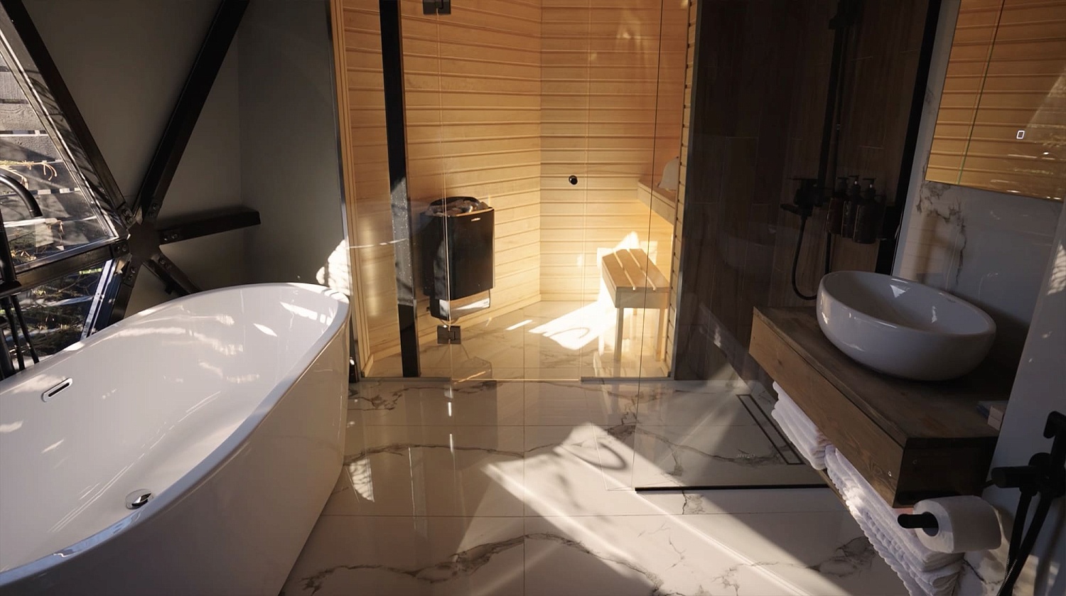 Резиденция "Cеверное сияние" / Мурманская область / 19 км от Мурманска