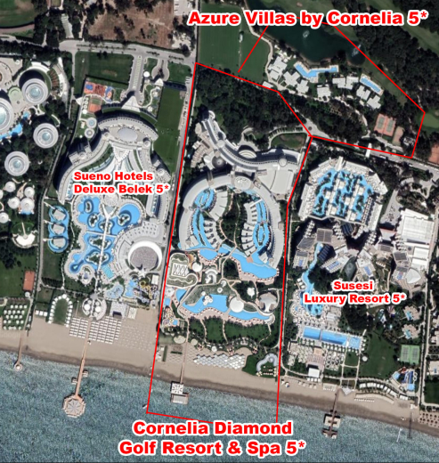 Cornelia Diamond Golf Resort & Spa 5* / Турция / Белек-1 / Икеле