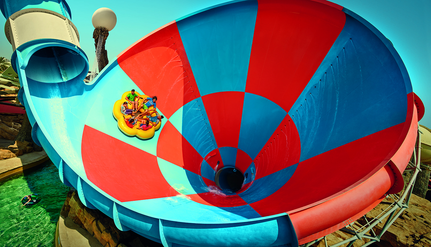 Аквапарк Yas Waterworld Abu Dhabi / ОАЭ / Абу Даби / о. Яс