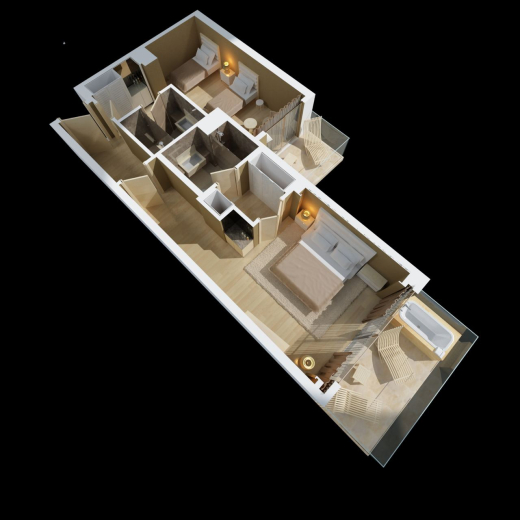 Турция, Белек, Maxx Royal Belek 5*: Terrace Laguna Family Suite в здании Terrace