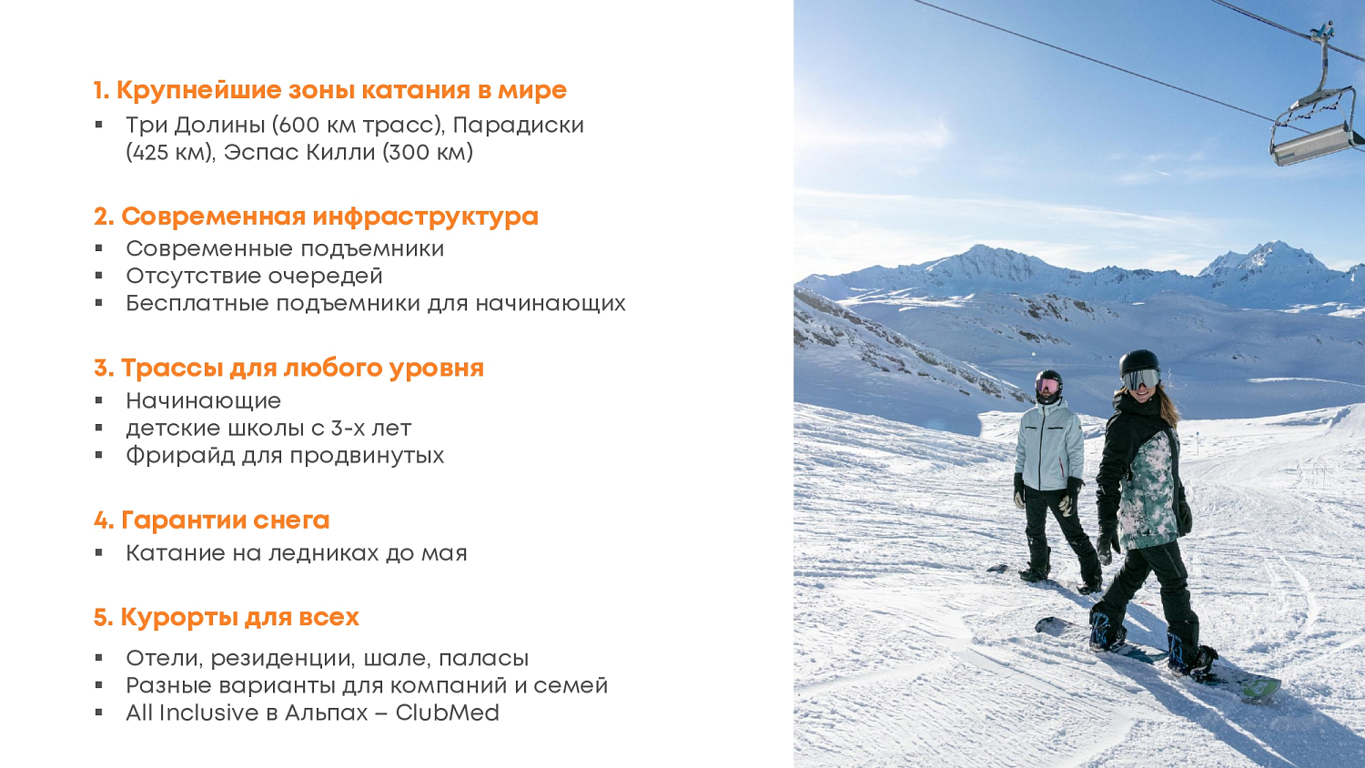 Почему французские Альпы?