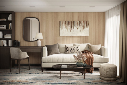 т/х Лев Толстой: Полулюкс 2-местн. с балконом / шлюпочная палуба