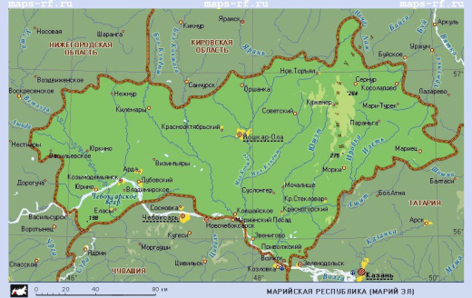 Республика Марий Эл (Йошкар-Ола) / ПОВОЛЖЬЕ