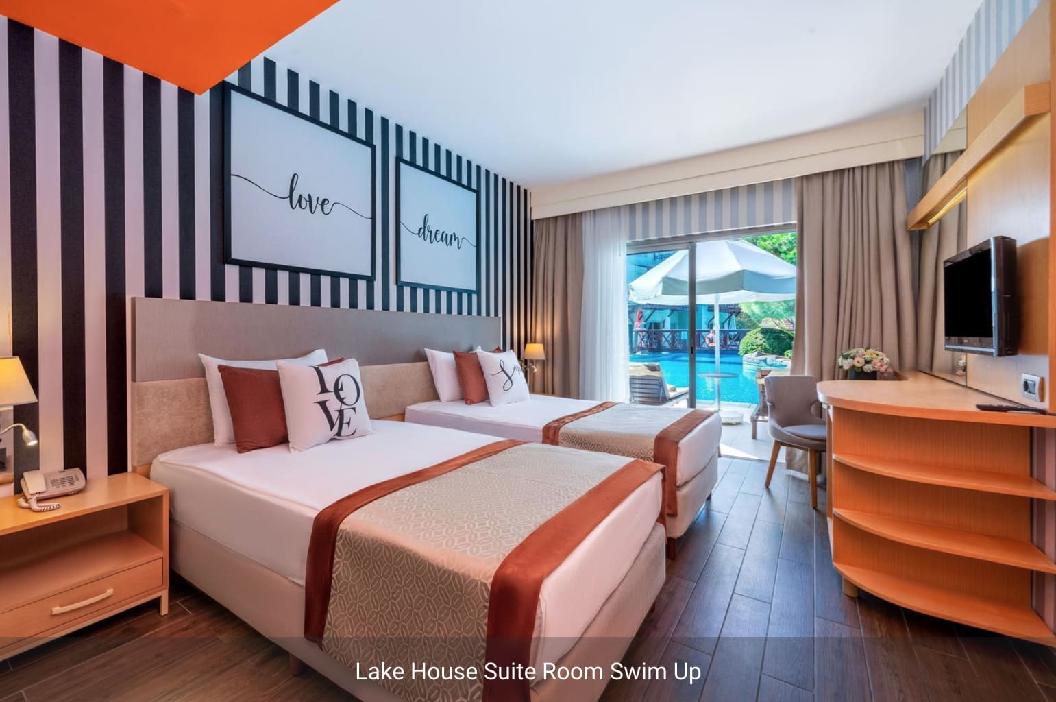 Турция, Сиде, Selectum Family Resort Side 5*: Lake house suite swim up, в домиках у озера на нижнем этаже