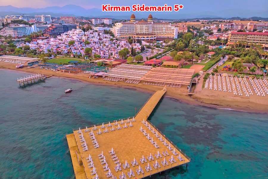 Kirman Sidemarin Beach & Spa 5* Сиде / Кумкёй
