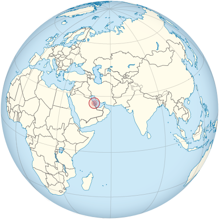 карта Бахрейна