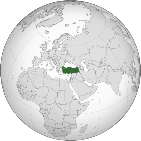 карта турции