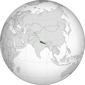 Авторство: Shahid Parvez. Based on a file by Ssolbergj. Собственная работа на основе: India (orthographic projection).svg от Ssolbergj, GFDL, https://commons.wikimedia.org/w/index.php?curid=8846984