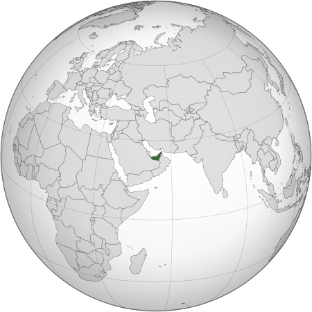 карта оаэ