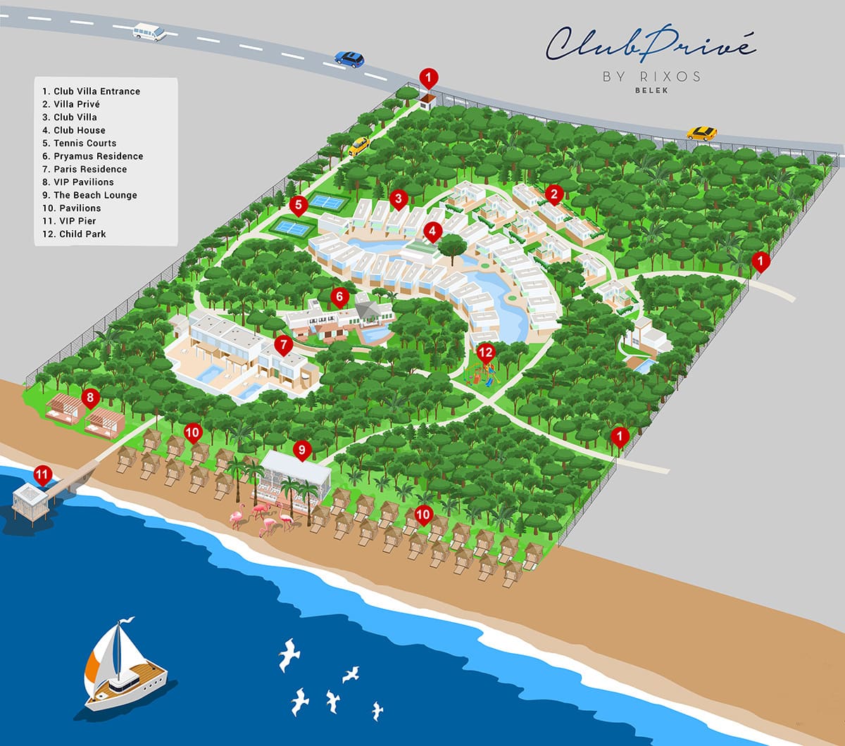 Club Prive By Rixos Belek 5* / Турция / Белек-1 / Илиребаши