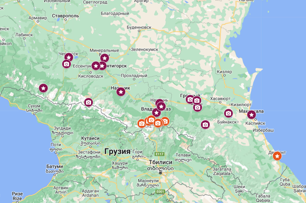 Большое путешествие по Северному Кавказу / 14 дн (10 дн + дорога)
