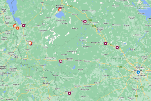 РОССИЯ: Западные земли Руси: Великий Новгород и Псков  / на автобусе из Москвы / 6 дн
