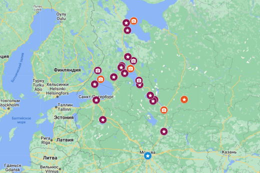 РОССИЯ: Русский Север / на автобусе из Москвы / 13 дней