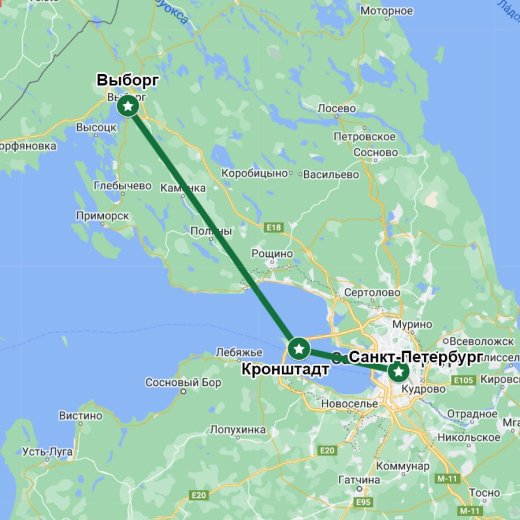 национальный туристский маршрут:Истории и тайны средневекого Выборга