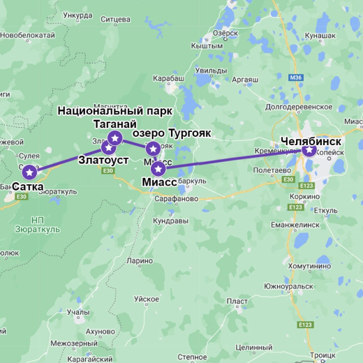 национальный туристский маршрут:Челябинск: к нам прилетают даже метеориты