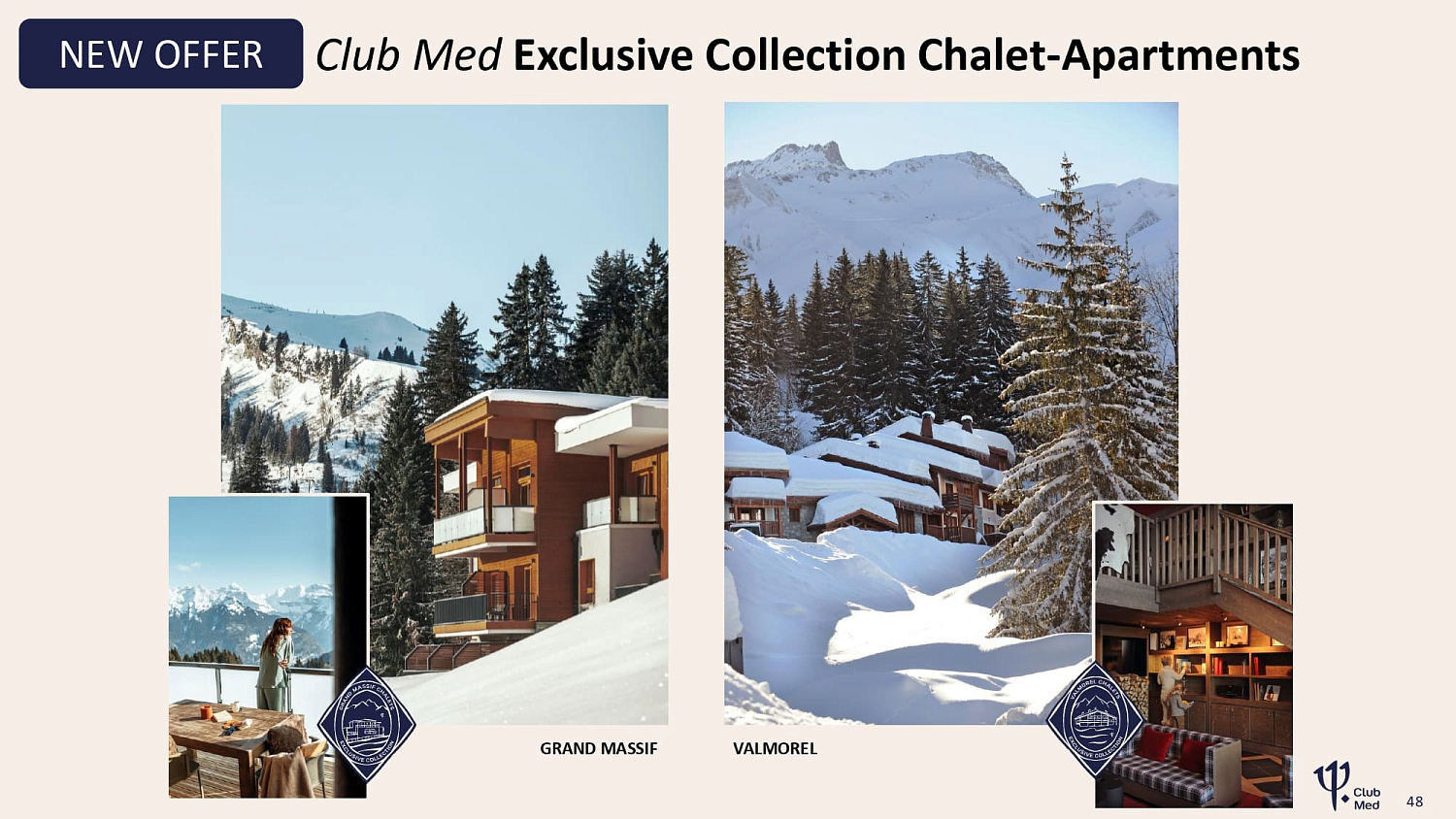 Club Med на горнолыжных курортах Франции